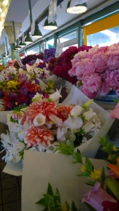 flowers at pike place market