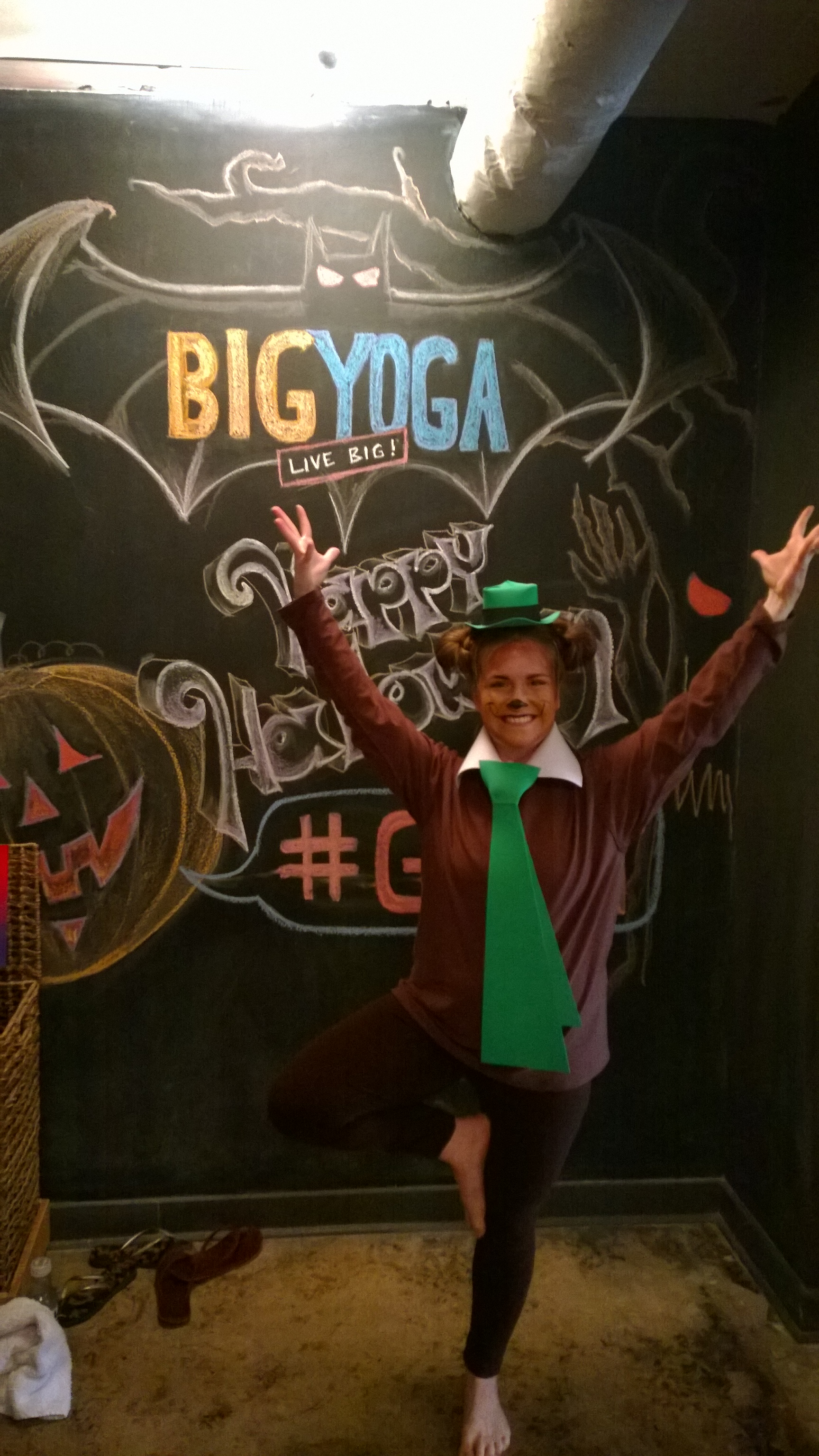 last minute yogi bear yoga costume