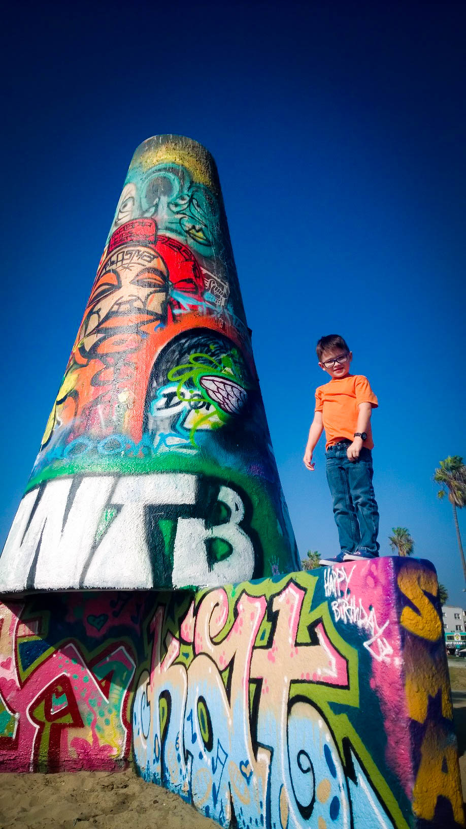 venice beach california kid