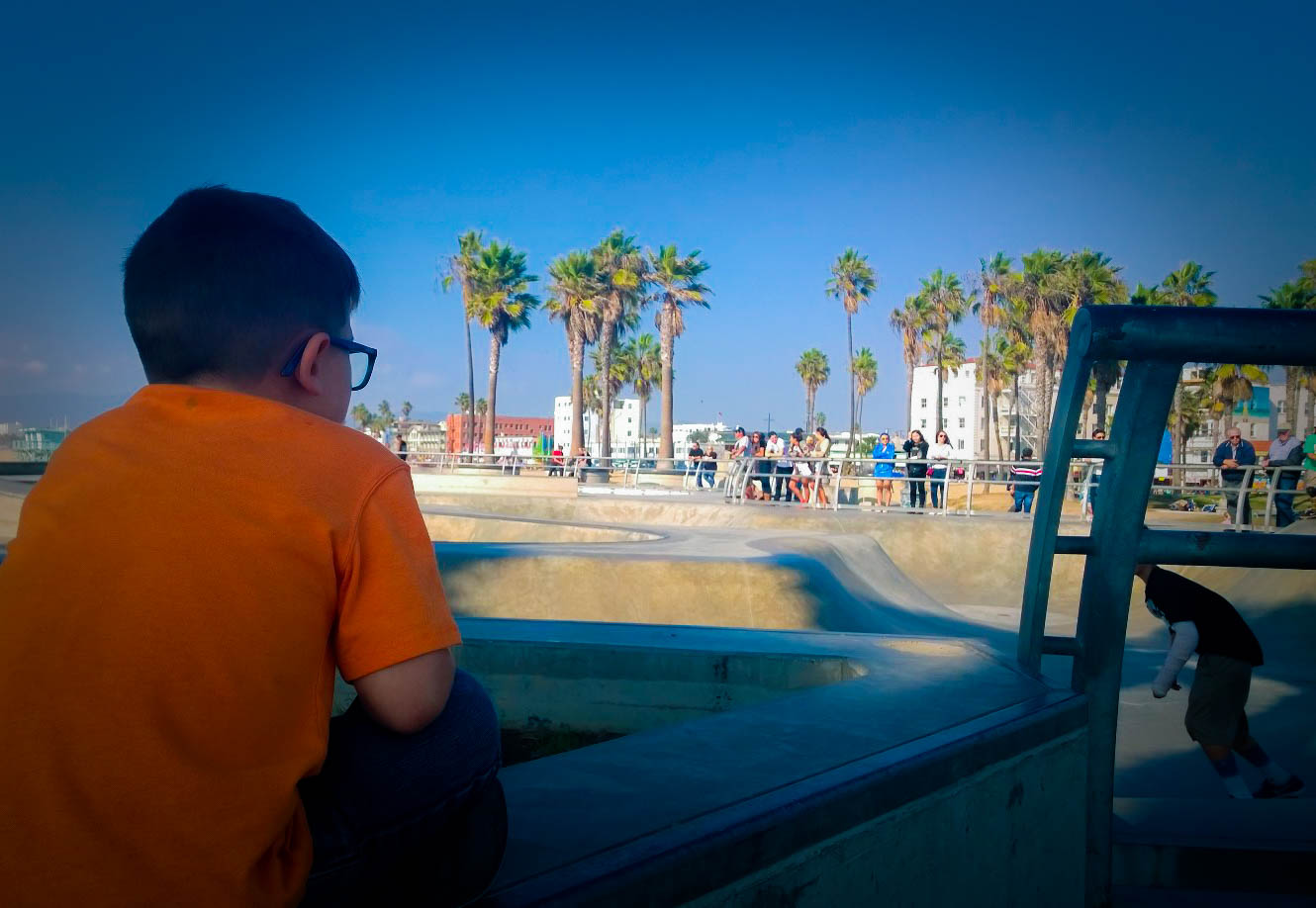 venice beach cali kid