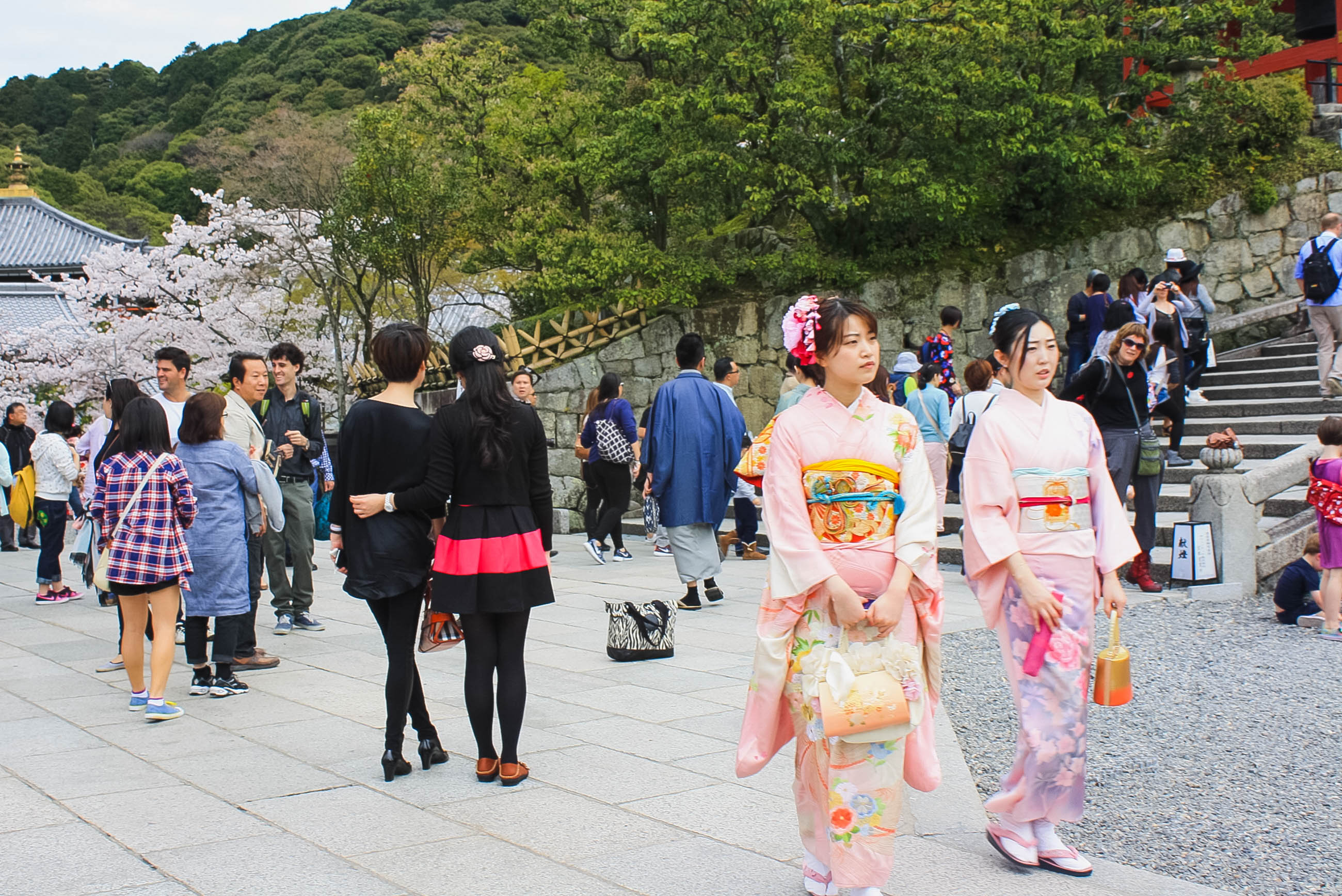 Kiyomizu-dera temple in Kyoto