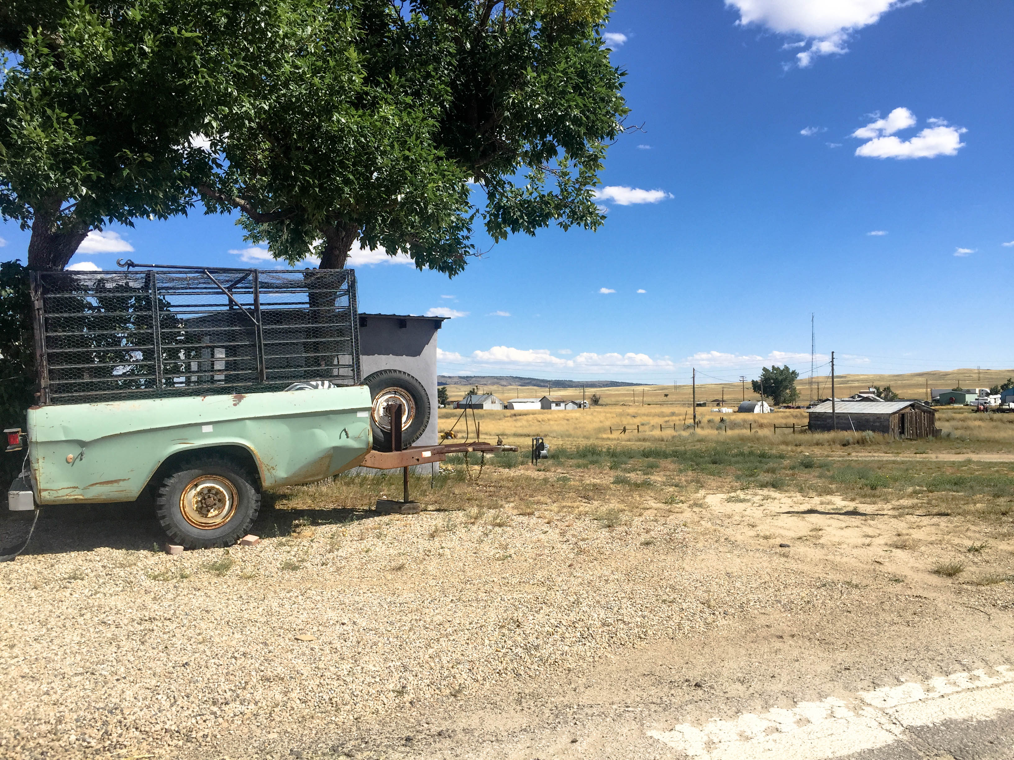 Small town in Wyoming