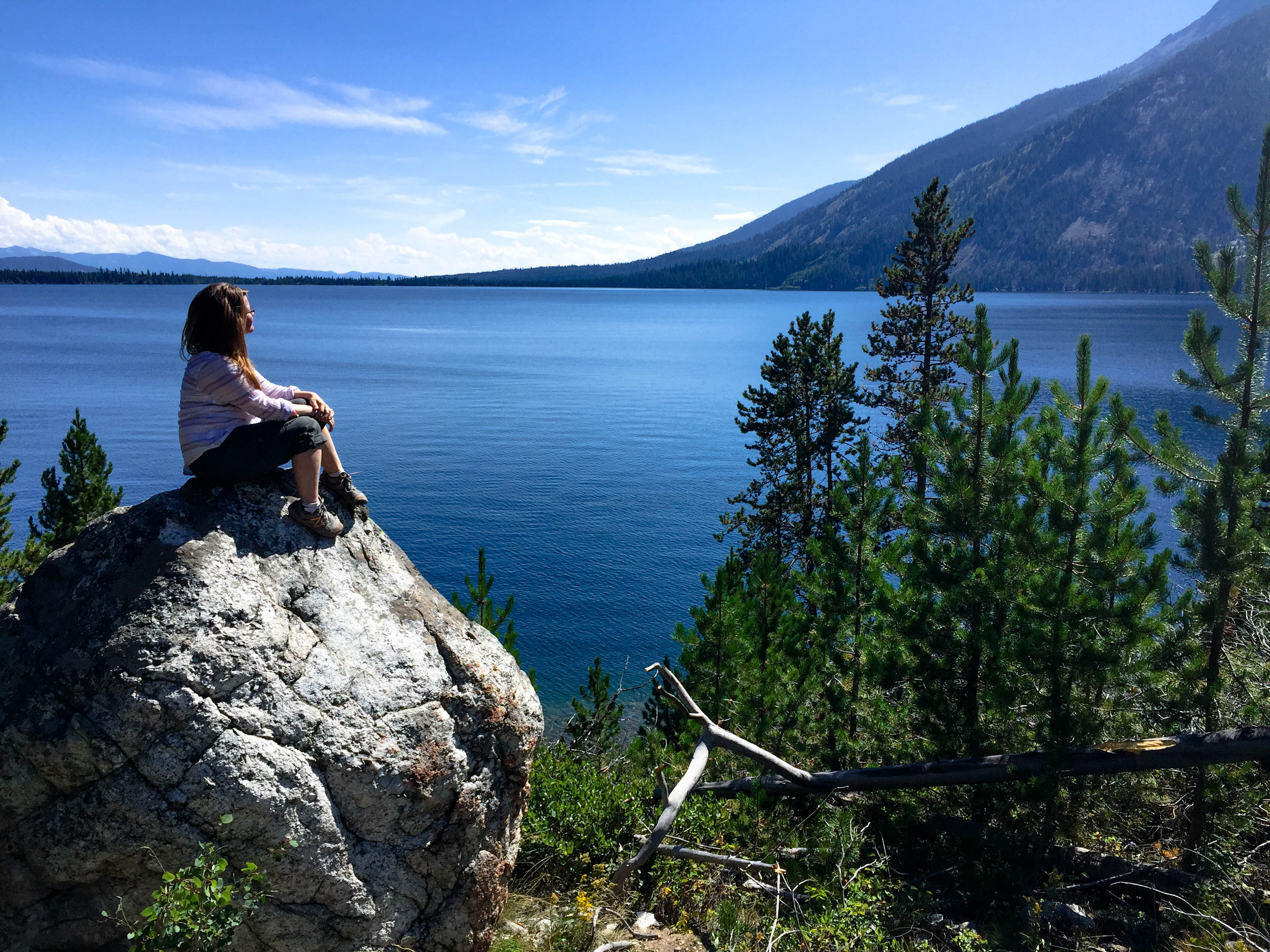 Hiking Jenny Lake in Grand Teton NP