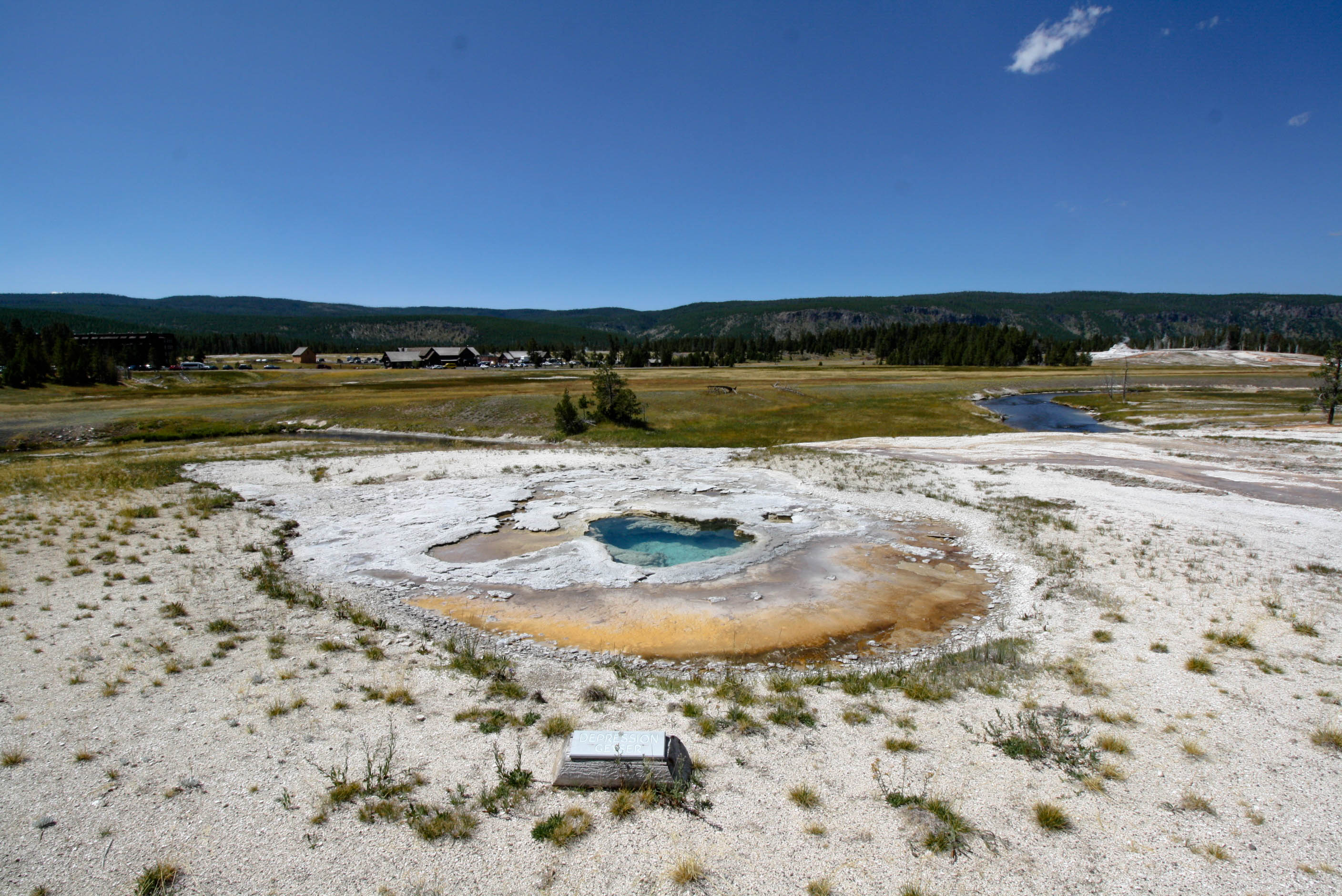 Geothermal Features in Yellowstone National Park: Springs