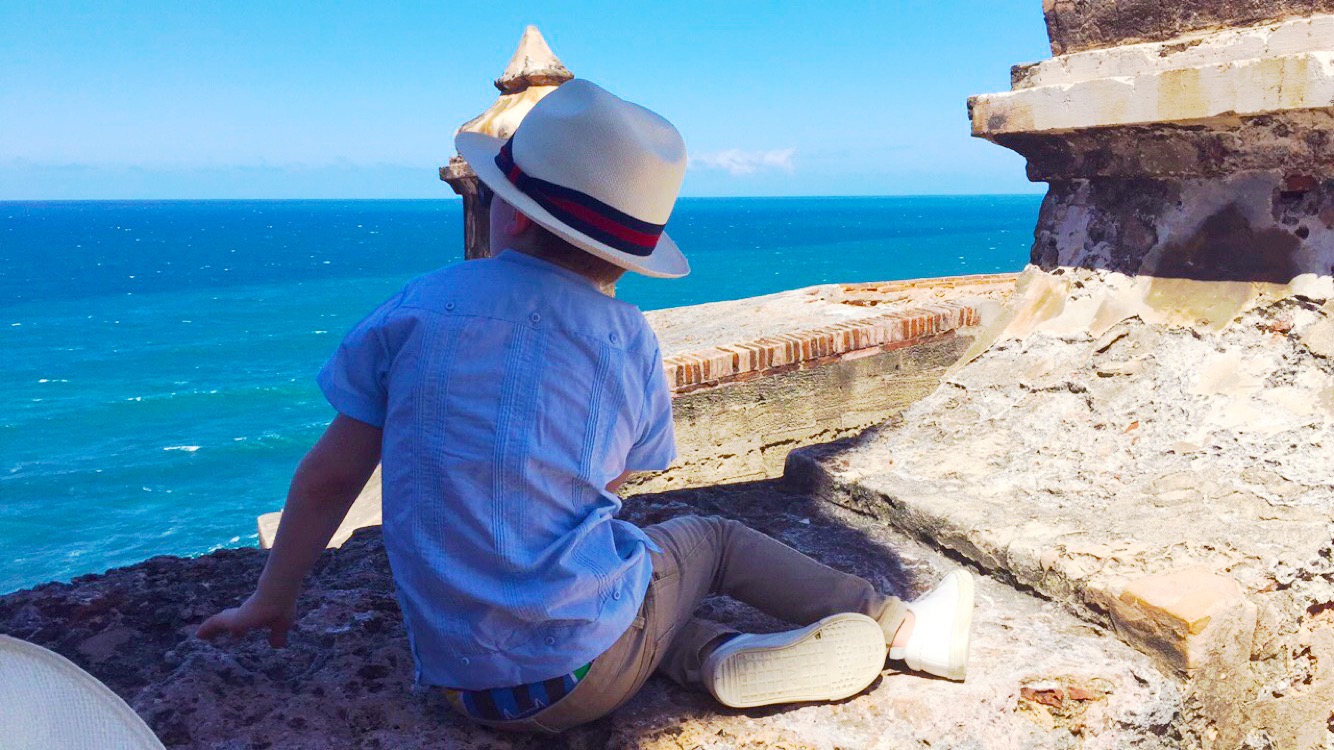 Beach view from Fort San Felipe del Morro