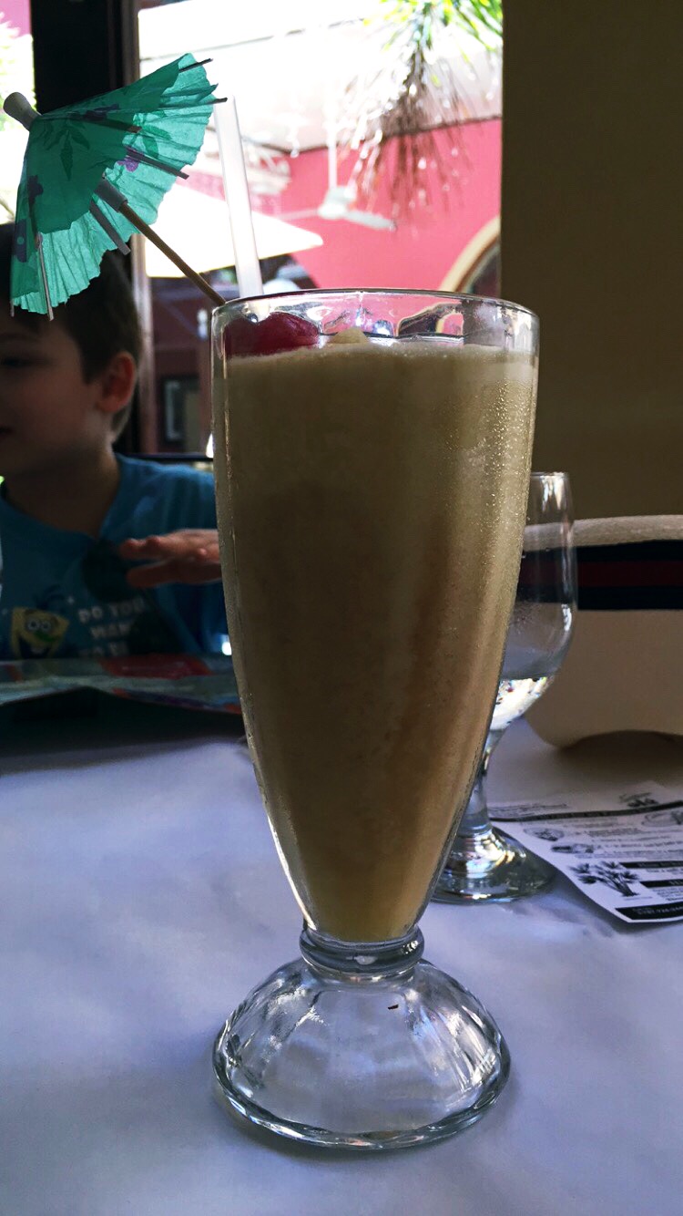 Pina Colada from Barrachina in Old San Juan Puerto Rico