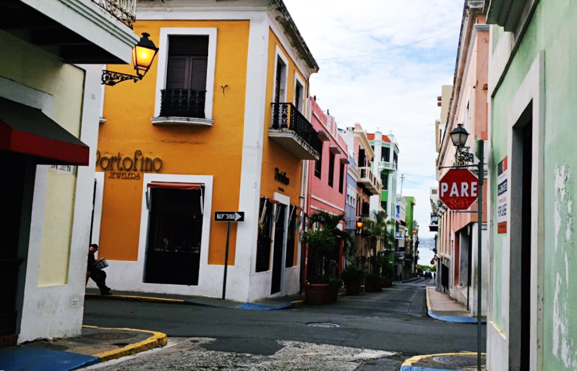 TinyKelsie Exploring the colorful streets of Old San Juan, Puerto Rico