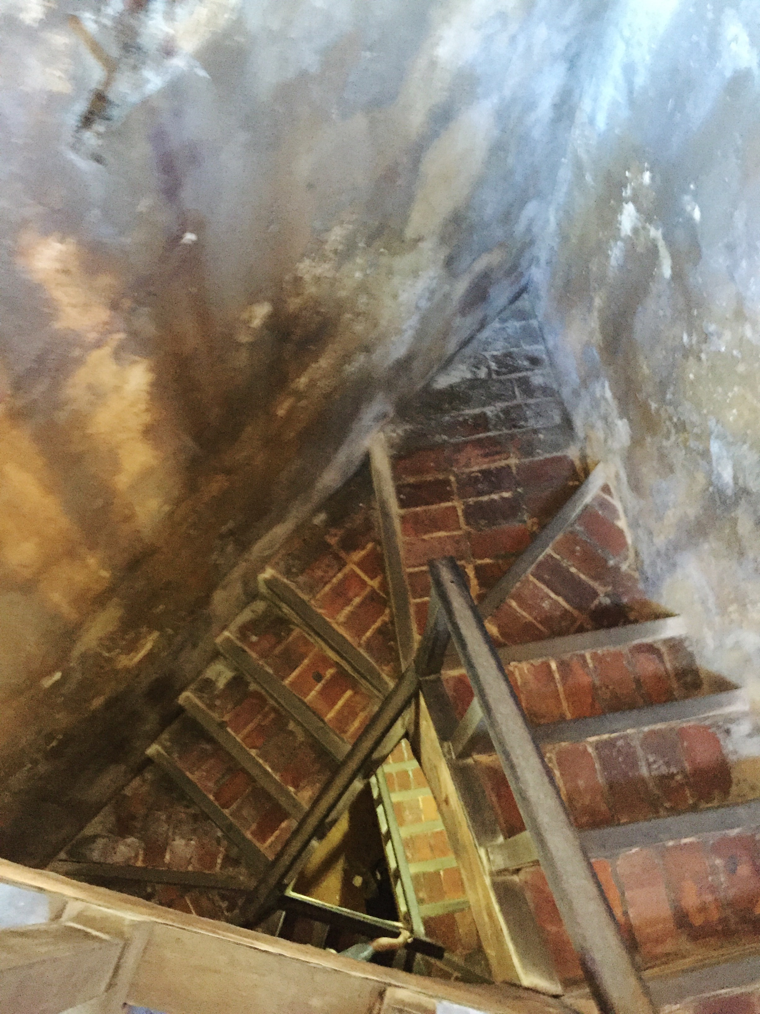 Triangle Stairs in Castillo San Felipe del Morro