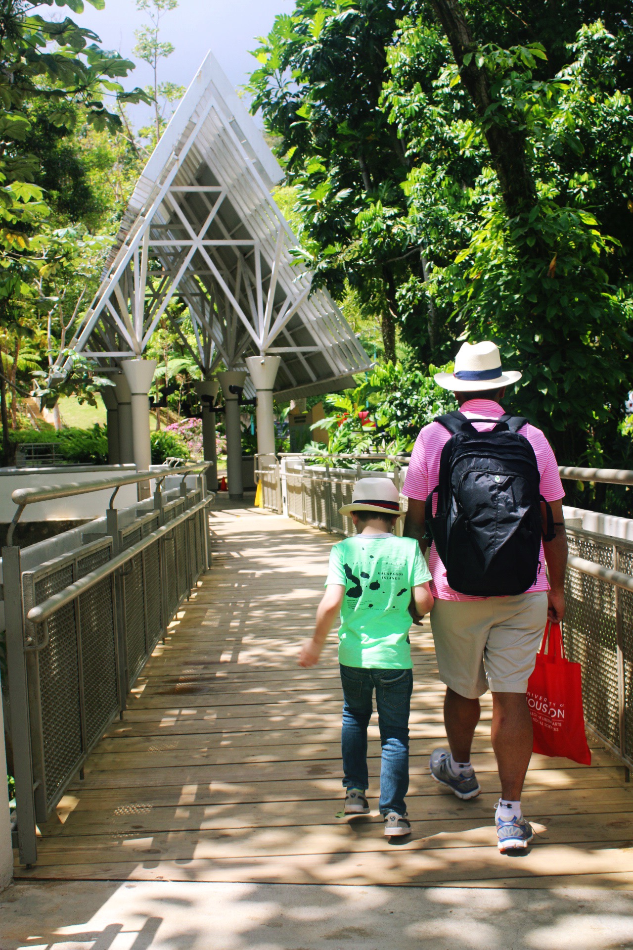 Visitors Center for El Yunque National Forest in Puerto Rico