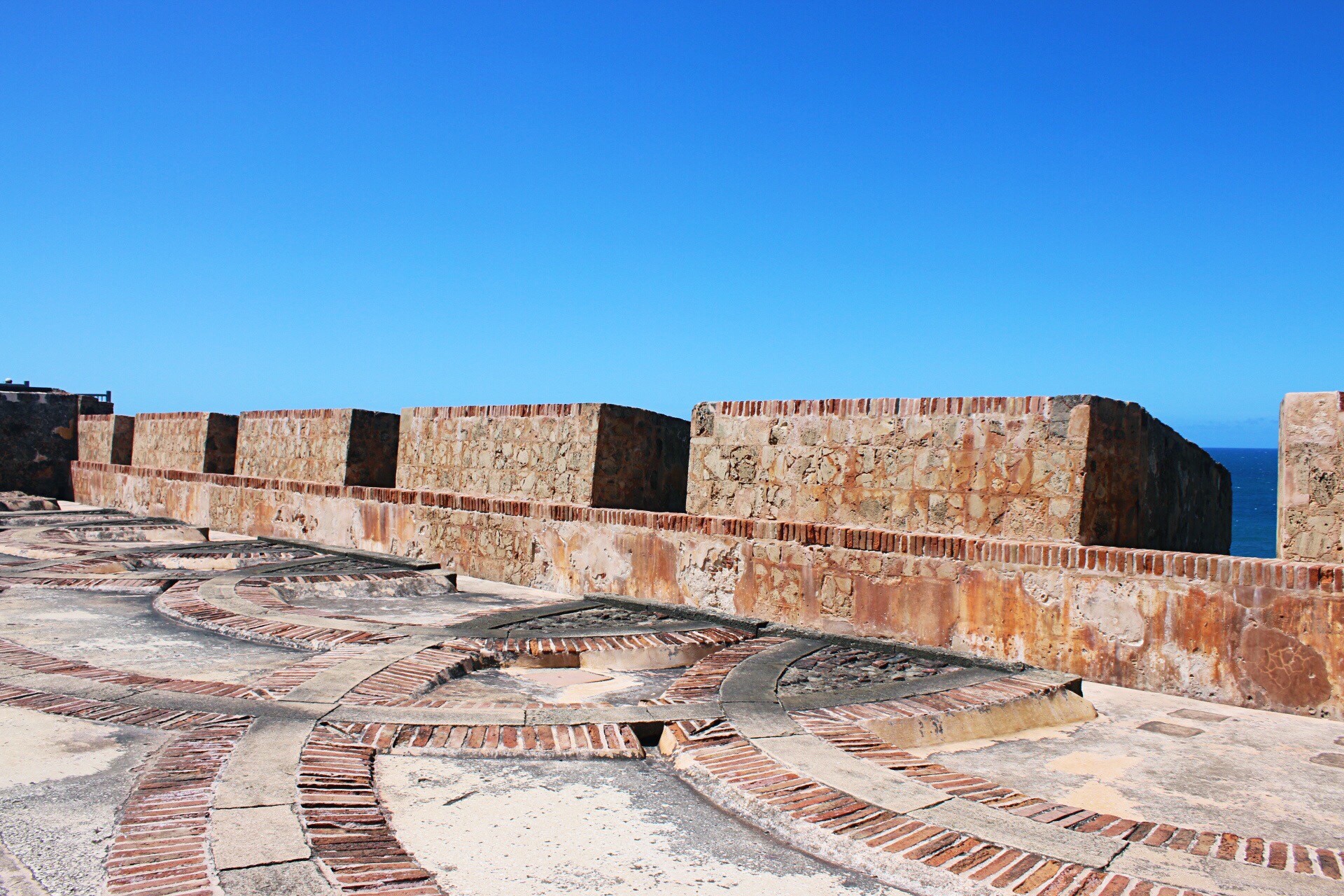 Walls of Castillo San Felipe del Morro