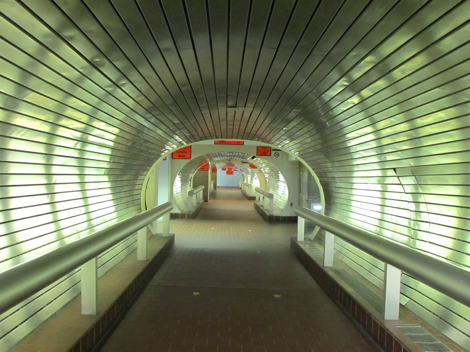 underground hallways through new haven union station