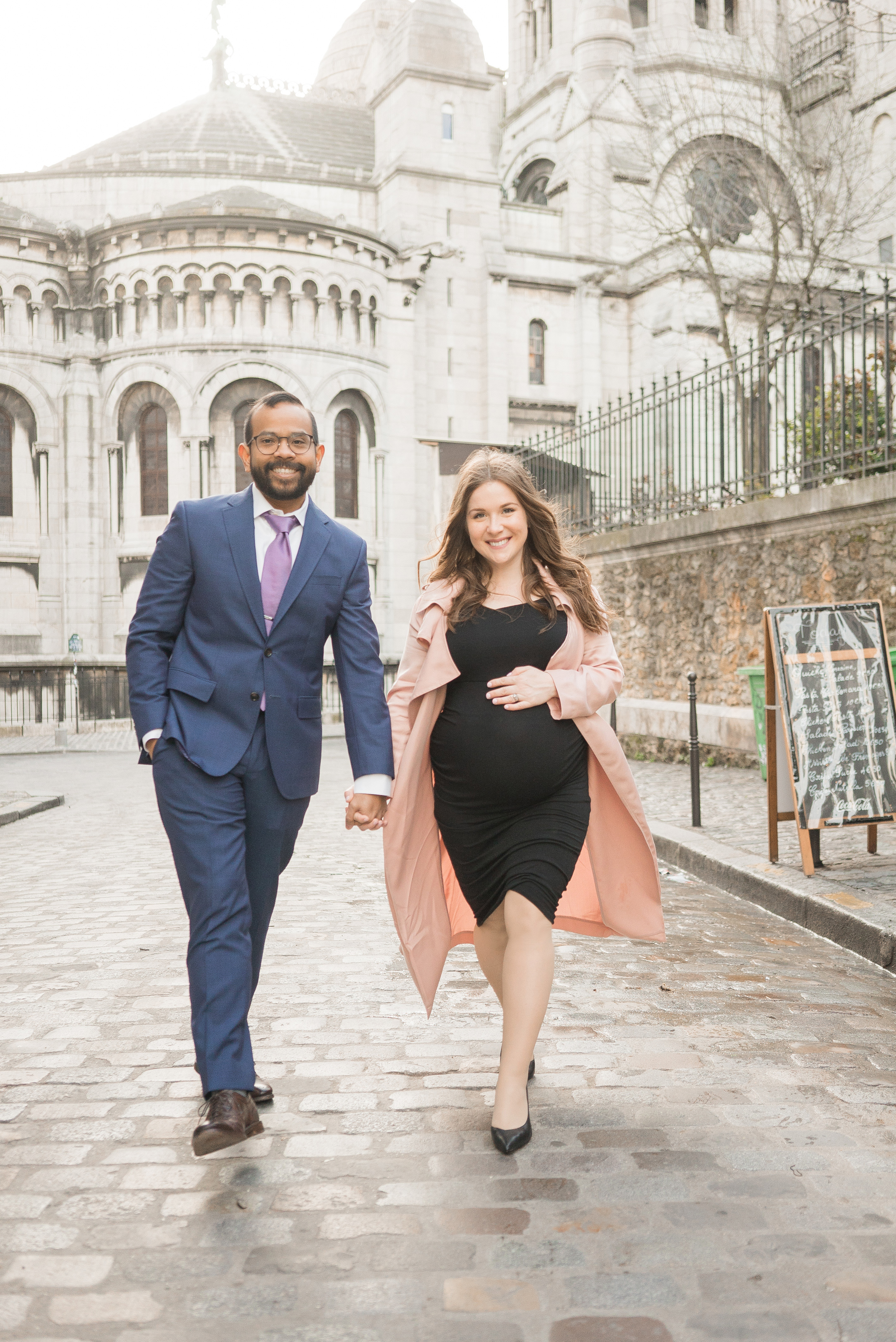 spring babymoon in Paris Sacré-Cœur April 2018 Montmartre